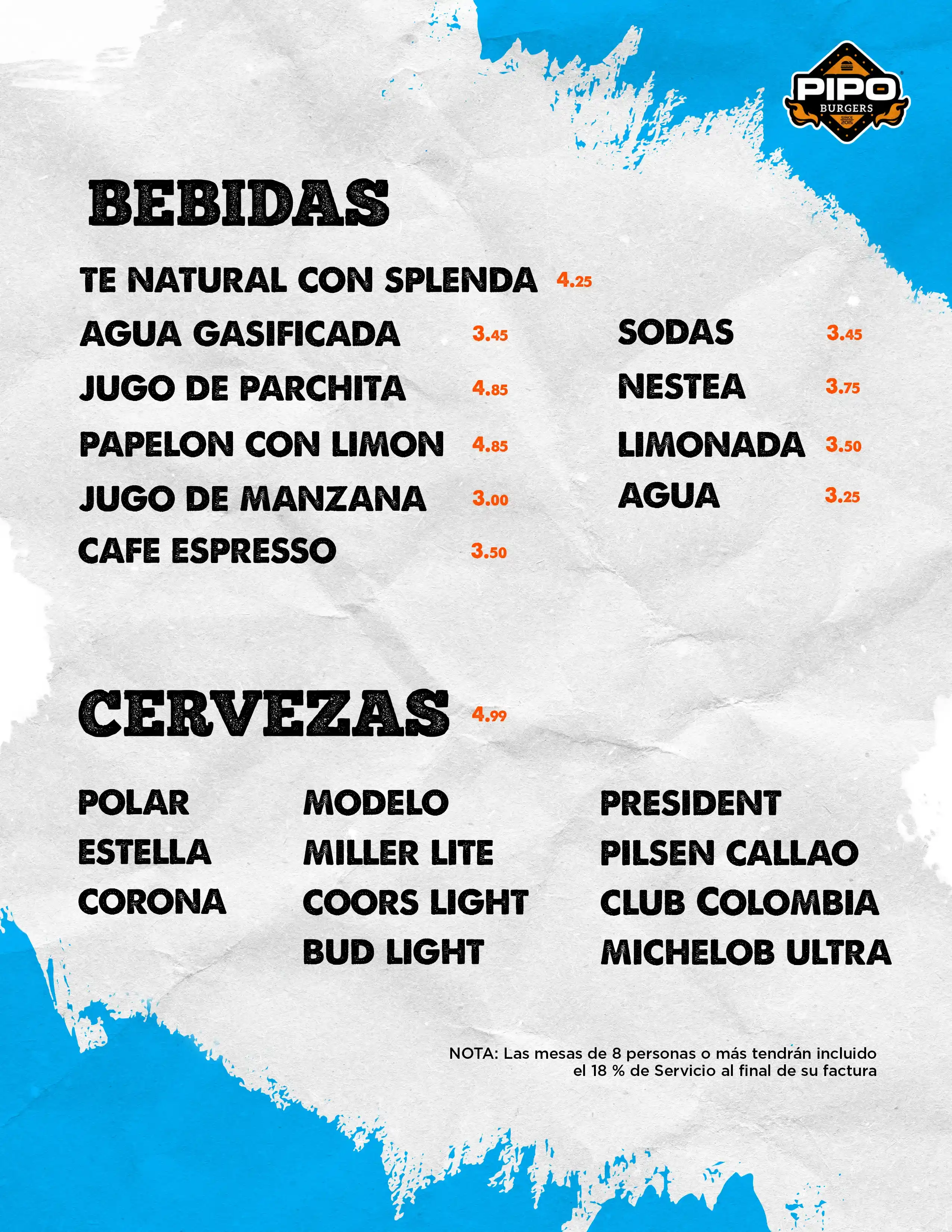 Bebidas